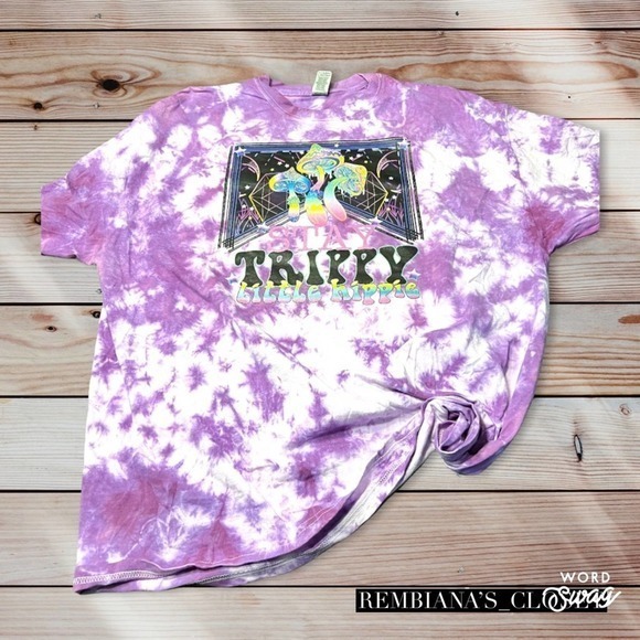 Purple‎ tie dye graphic t-shirt unisex 2xl - Picture 1 of 1